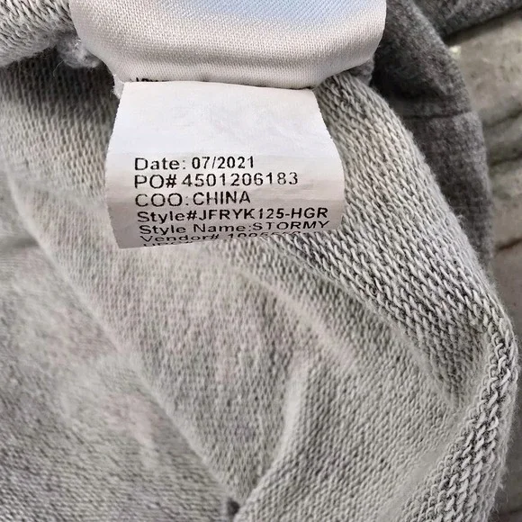 Frayed Jeans l XL Cleo Celestial Sun Moon Drop Shoulder Dolman Pocket Sweatshirt - Picture 9 of 11